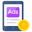 Mobile Paid Ad icon