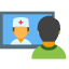온라인 의료 상담 icon