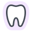 strato di protezione dei denti icon