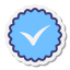 인스타그램 체크 표시 icon