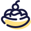 Banana split icon