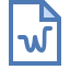 Word File icon