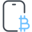 смартфон-биткойн icon