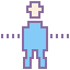 hombre pixel icon