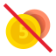 No Cash icon