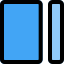 Right order grid bar strip section layout icon