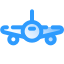 Avion Vue de face icon