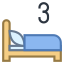 Three Beds icon