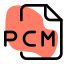 PCM is the conventional method for converting analog audio into digital audio icon