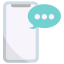 Smartphone Chat icon