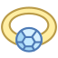 Кольцо, вид спереди icon