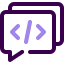 Chat Code icon