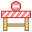 Route fermée icon