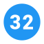 32 Circle icon