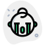 Cowboy with hat emoticon crying with flowing tears icon