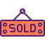 Sold Sign icon