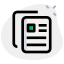 Pasting from clipboard on a computer operating system icon