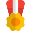 Flower medal for the navy seals officers icon