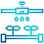 Planta sob chuva icon