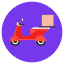 Delivery Bike icon