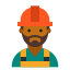 労働者-ひげ-肌-タイプ-5 icon