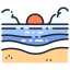 海滩 icon