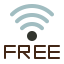 Free WiFi icon