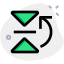 Flip vertical to horizontal in right orientation icon
