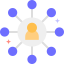 Réseau social icon