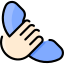 Ganze Hand icon