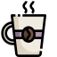 Café quente icon