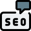 Notification alert for the search engine optimization icon