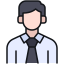 external-business-man-avatar-kmg-design-outline-color-kmg-design icon