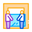 Workers Carrying Glass icon
