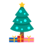 带礼物的圣诞树 icon