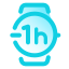 マイナス1時間 icon