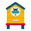 external-bee-hive-farm-flaticons-flat-flat-icons icon