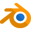 Blender is a free and open-source three dimensional computer graphics software icon