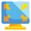 全画面表示 icon