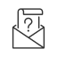 Mail Question icon