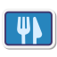 레스토랑의 회원 카드 icon