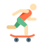 skateboard-pelle-tipo-1 icon