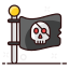 Pirate Flag icon