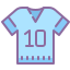 Camisa del jugador Filled icon