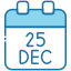 25 December icon