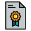 Certificate icon