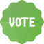 Vote Sticker icon