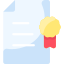 Certificate icon