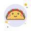 Taco Kawaii icon