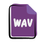 WAV icon